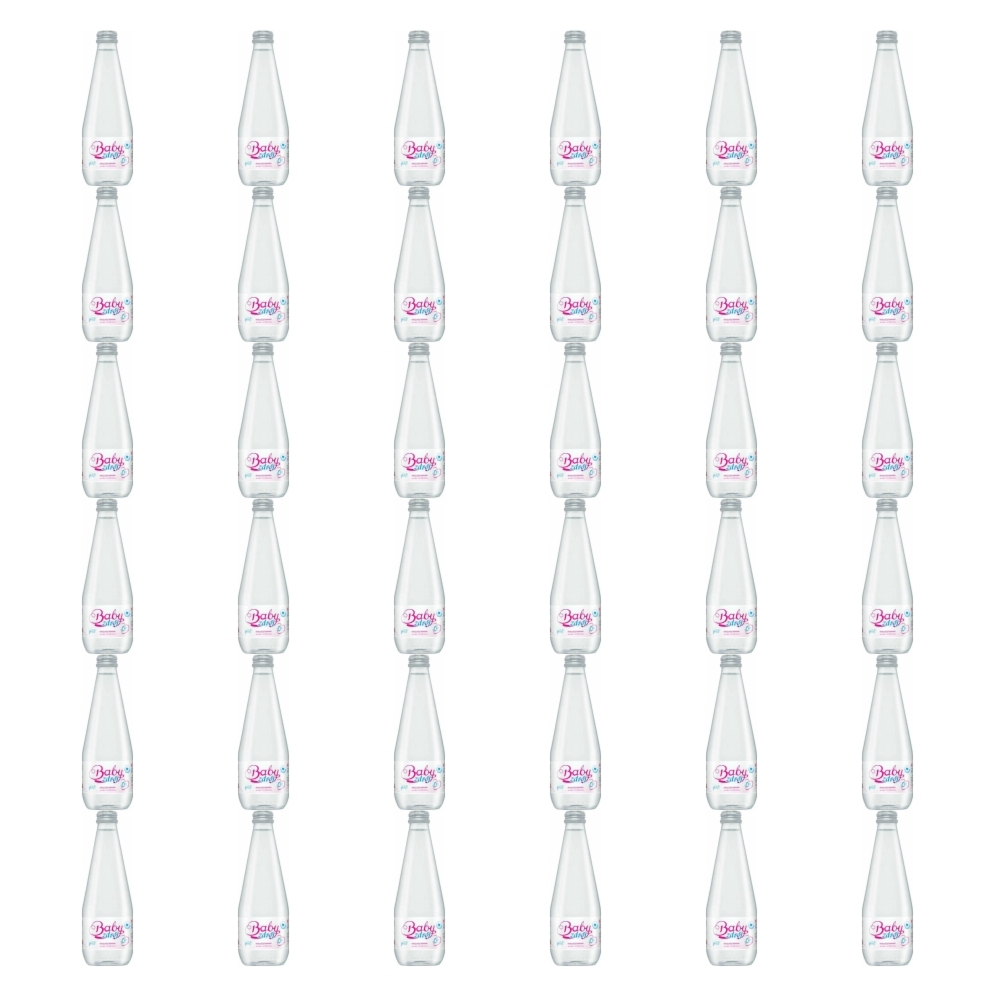 36 x Woda Źródlana Niegazowana 330 ml (Szklana Butelka) - Baby Zdrój