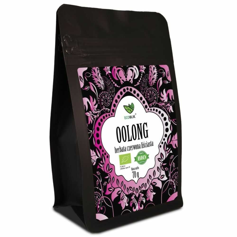 Herbata Czerwona Liściasta OOLONG EKO 70 g - EcoBlik