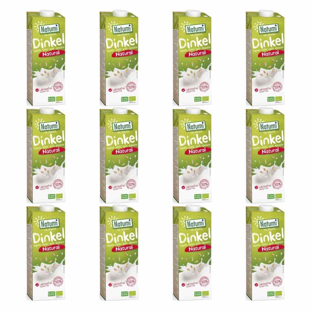 12 x Napój Orkiszowy Naturalny Bio 1 l UHT Natumi