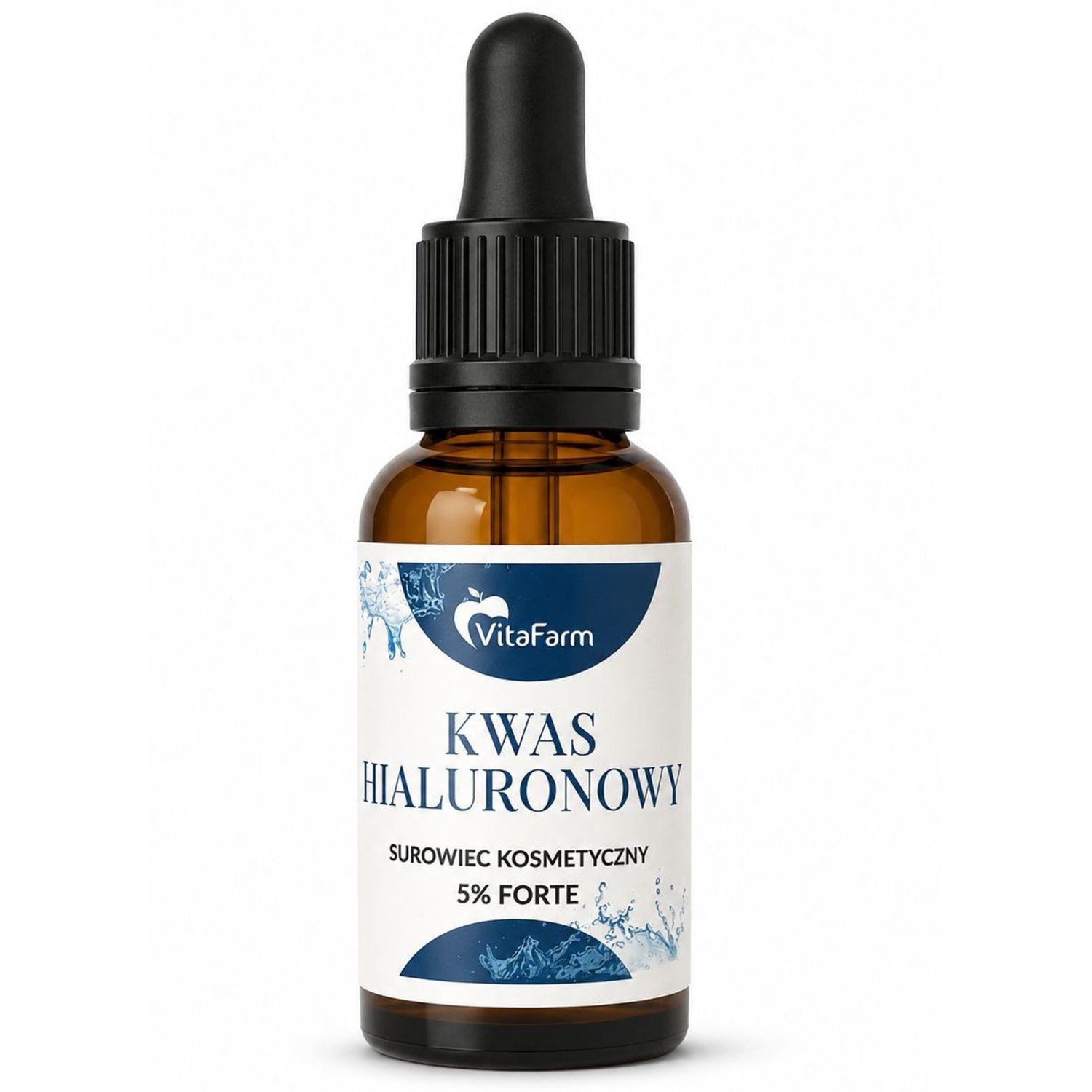Kwas Hialuronowy Surowiec Kosmetyczny 5% Forte 30 ml - Vitafarm