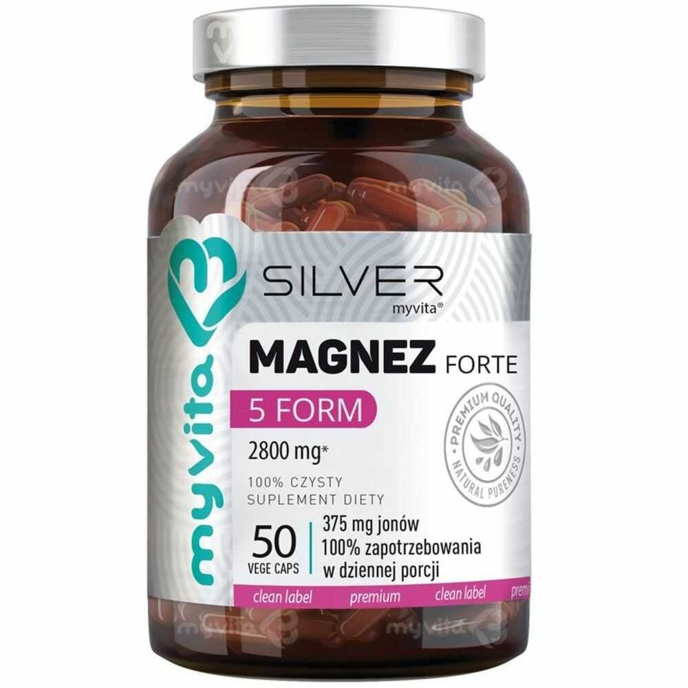 Magnez Forte 5 Form 50 Kapsułek - MyVita