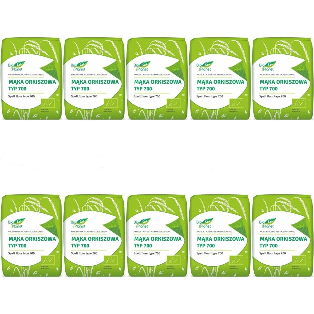 10 x Mąka Orkiszowa Typ 700 Bio 1 kg - Bio Planet