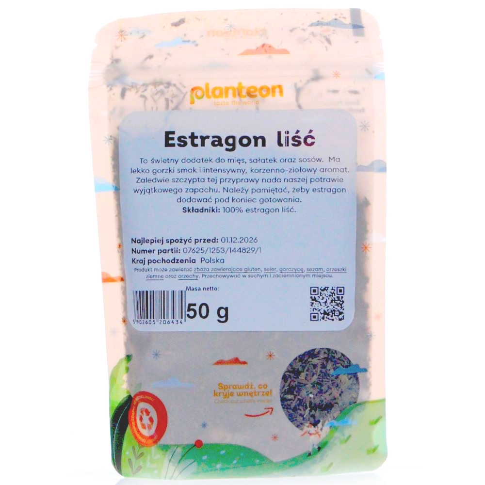 Estragon Liść 50 g - Planteon