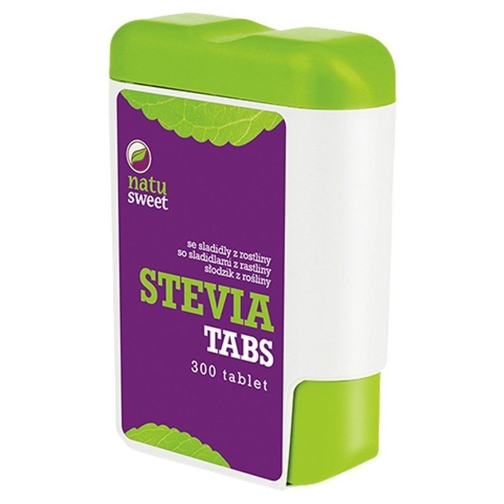 Stewia w Tabletkach 18 g 300 Tabletek Słodzik - Natusweet