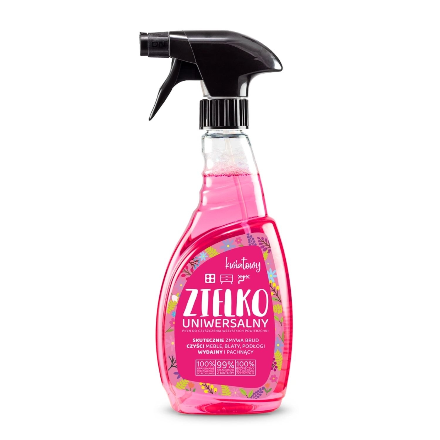 Płyn Uniwersalny KWIATOWY 500 ml - Zielko