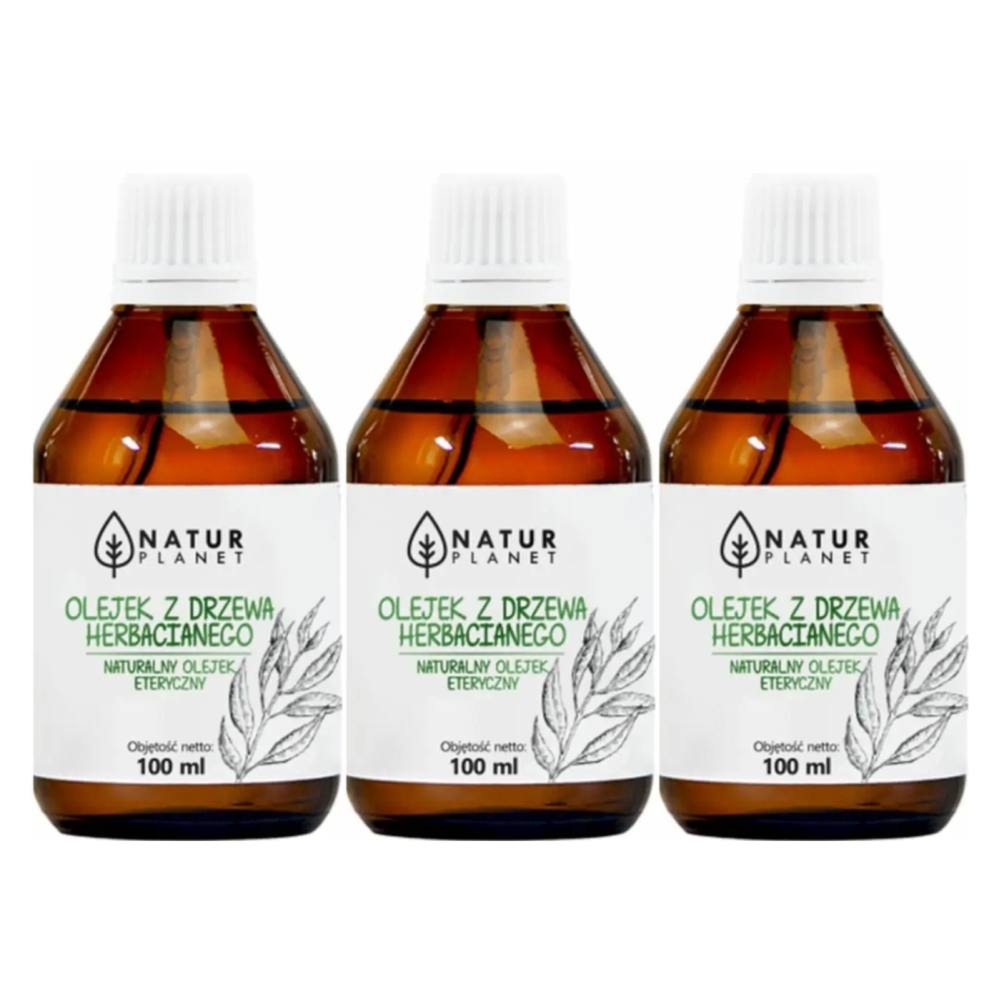 3 x Olejek z Drzewa Herbacianego 100 ml - Natur Planet