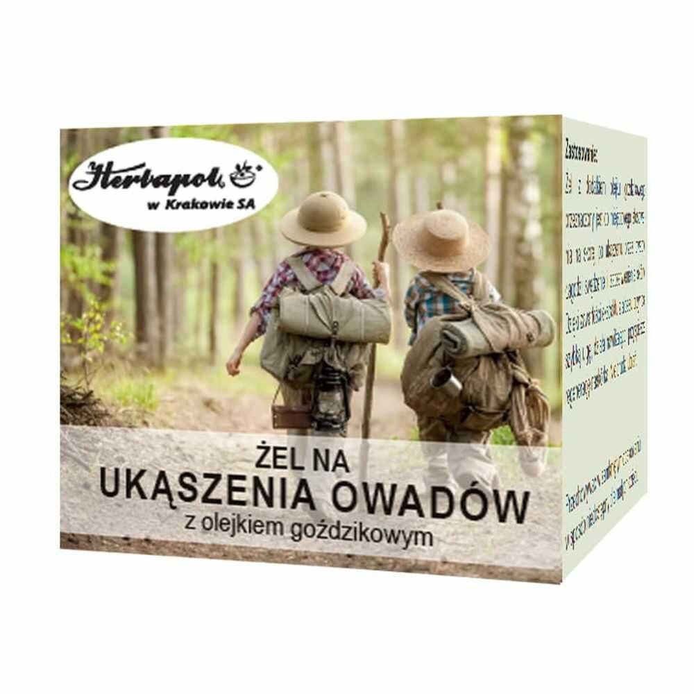 Żel na Ukąszenia Owadów z Olejkiem Goździkowym 20 g - Herbapol Kraków