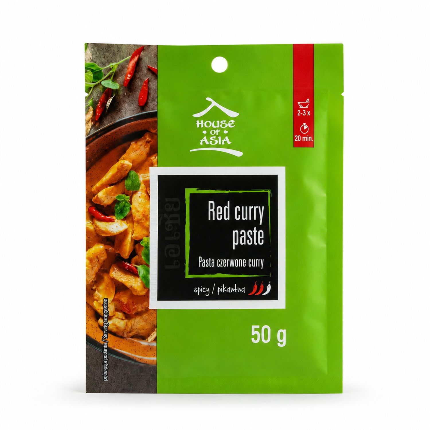 Pasta Czerwone Curry 50 g - House of Asia