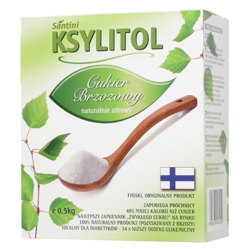 Ksylitol C Krystialiczny Fiński 500 g - Santini