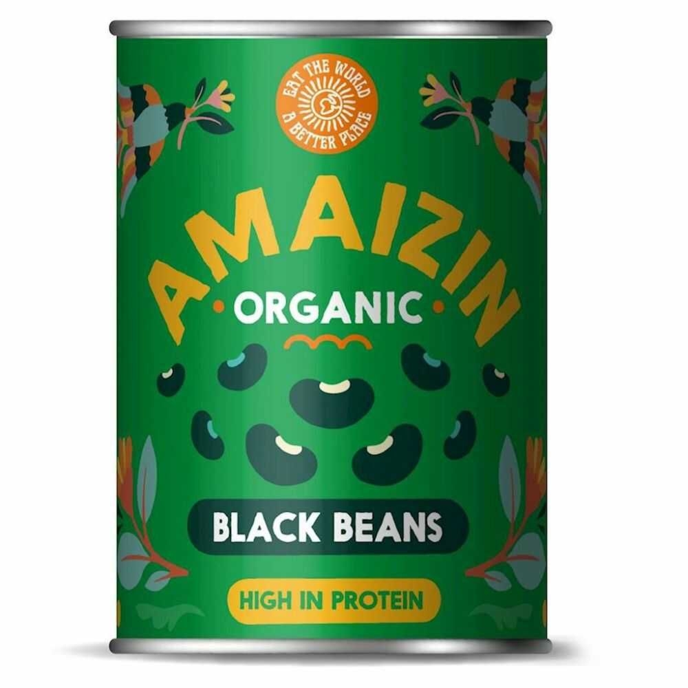 Fasola Czarna w Zalewie Bio 400 g/240 g - Amaizin