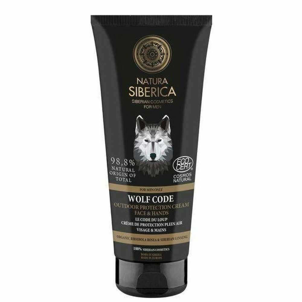 Ochronny Krem Do Twarzy i Dłoni Na Każdą Pogodę Wolf Code 80 ml - Natura Siberica