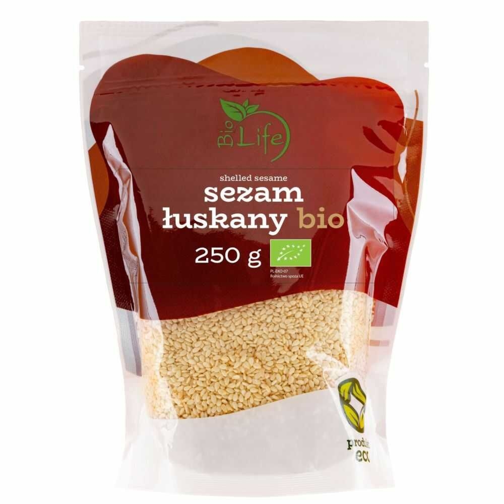 Sezam Łuskany Bio 250 g - BioLife
