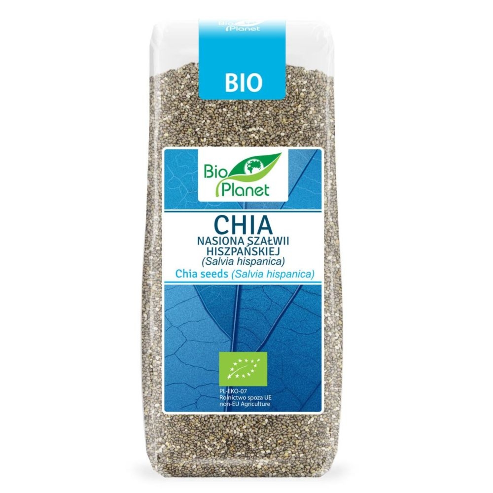 Chia - Nasiona Szałwii Hiszpańskiej Bio 200 g - Bio Planet