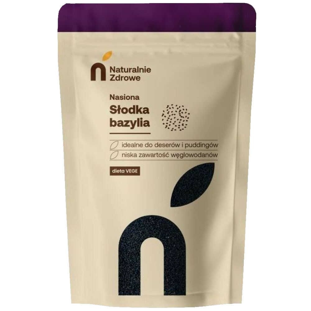 Nasiona Słodkiej Bazylii 200 g - Naturalnie Zdrowe