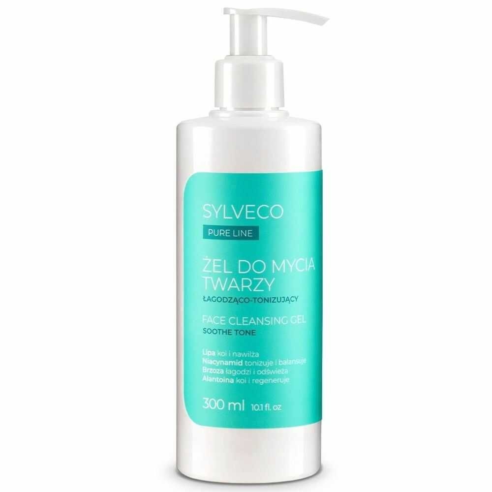 Żel do Mycia Twarzy Łagodząco- Tonizujący 300 ml - SYLVECO PURE LINE