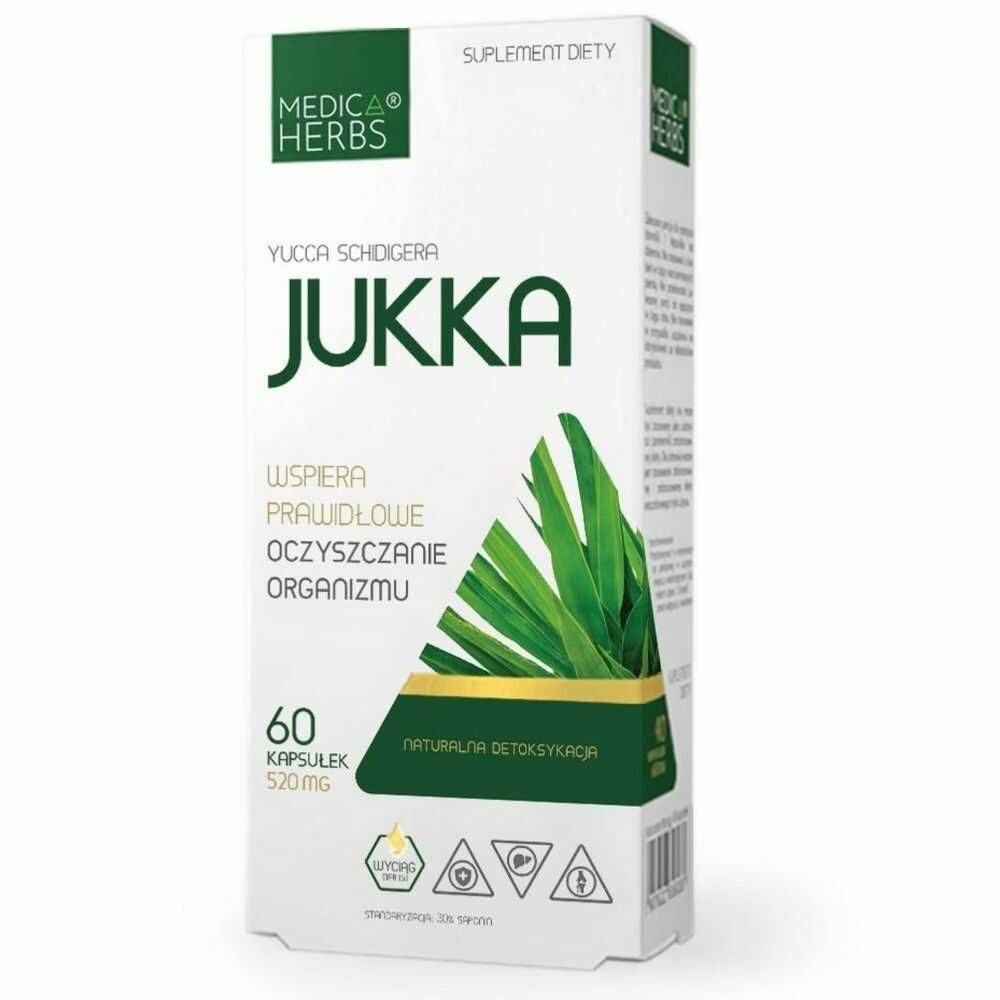 Jukka 520 mg 60 Kapsułek - Medica Herbs