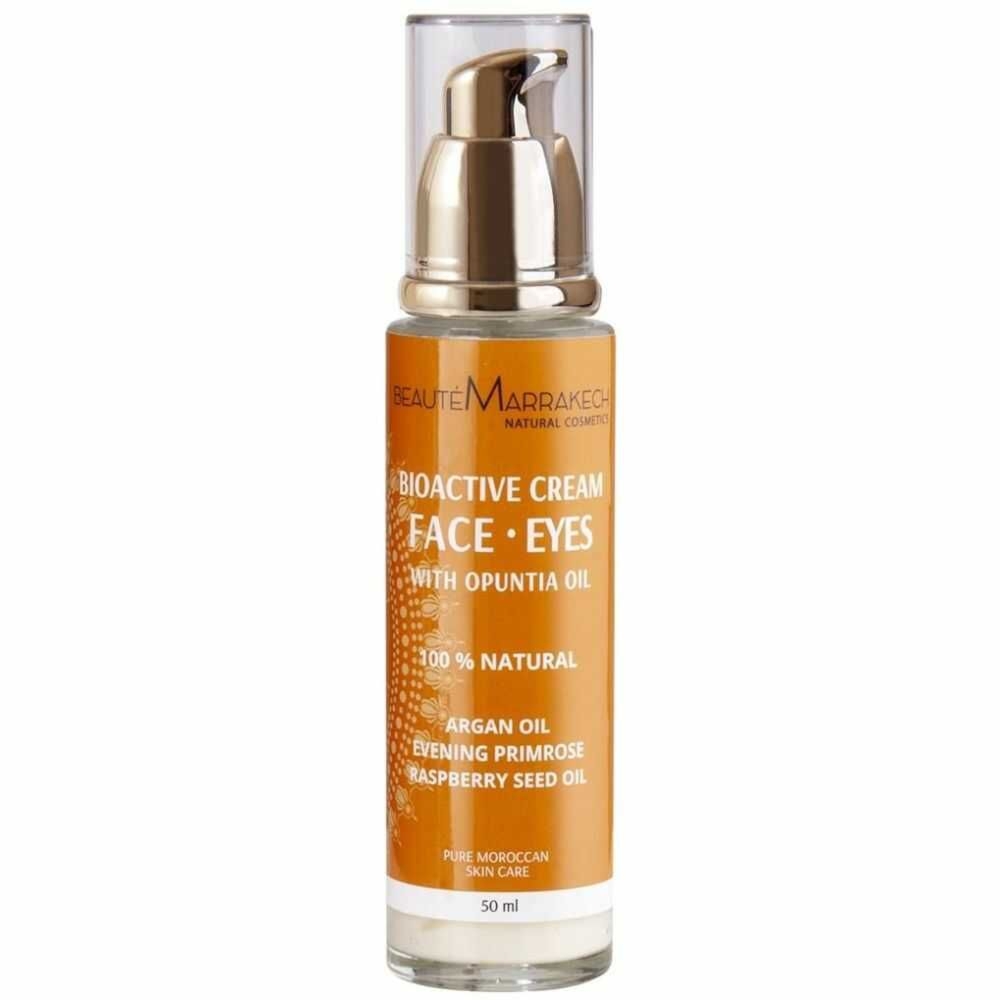 Bioaktywny Krem do Twarzy i Pod Oczy z Opuncją Figową 50 ml - Beaute Marrakech