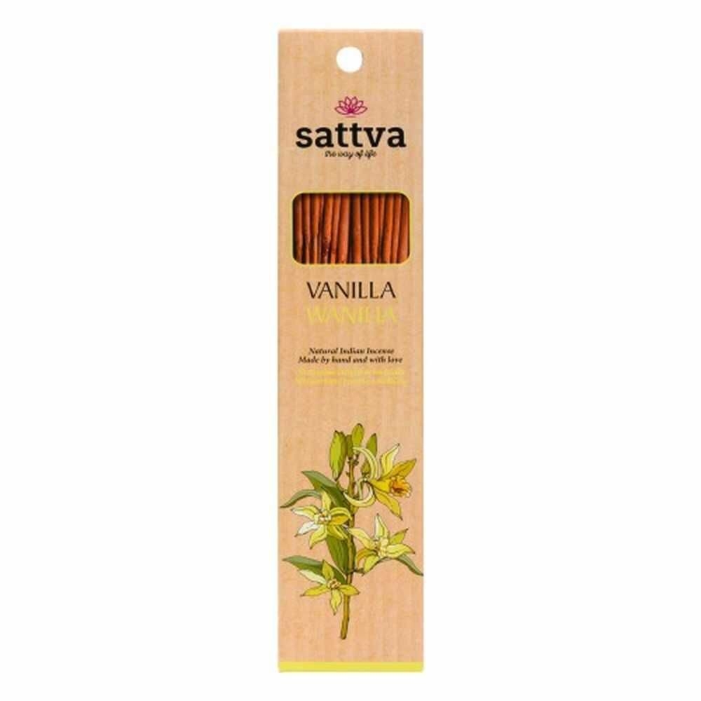 Kadzidło Indyjskie Wanilia 15 Sztuk (30 g) - Sattva