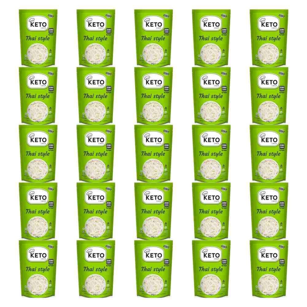 25 x Makaron Konjac Thai Style Bio 270 g (200 g) - Keto Chef