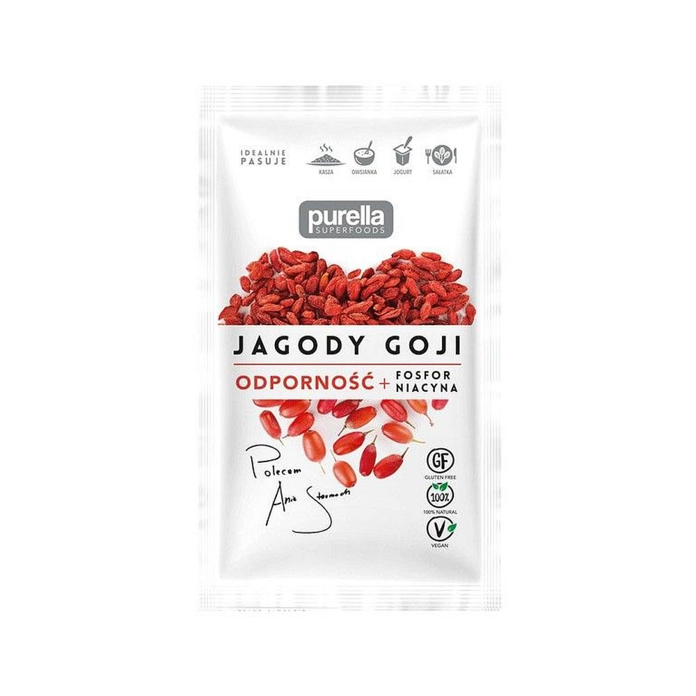 Jagody Goji Suszone Owoce 45 g - Purella
