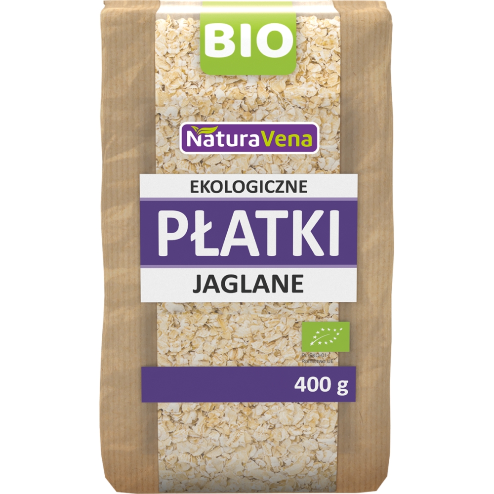  Płatki Jaglane Bio 400 g NaturAvena