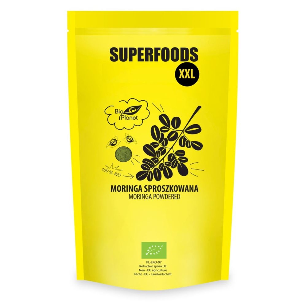 Moringa Sproszkowana Bio 500 g - Bio Planet