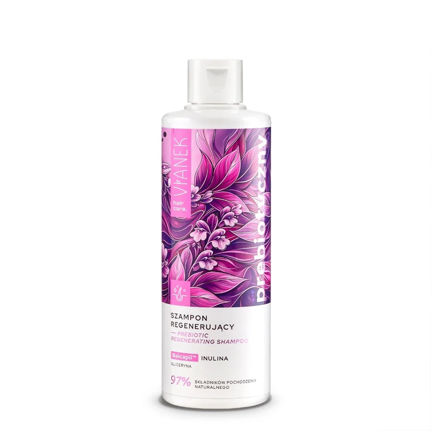 Prebiotyczny Szampon Regenerujący do Włosów Osłabionych 200 ml - Vianek