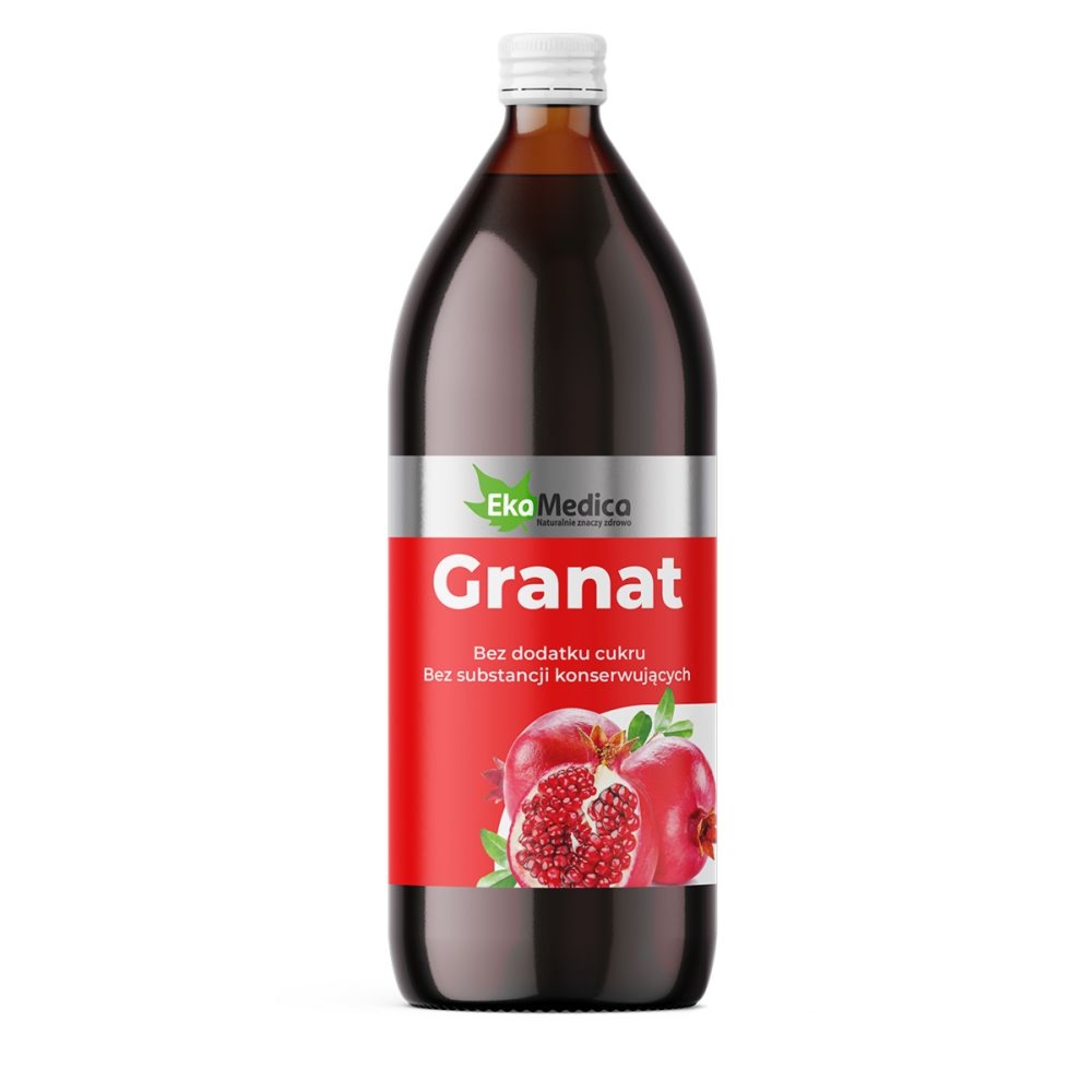 Granat Sok 1 l Sok z Granatu - Ekamedica