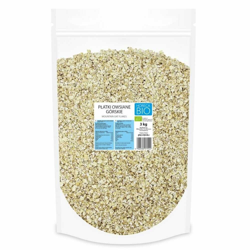Płatki Owsiane Górskie Bio 3 kg - Horeca