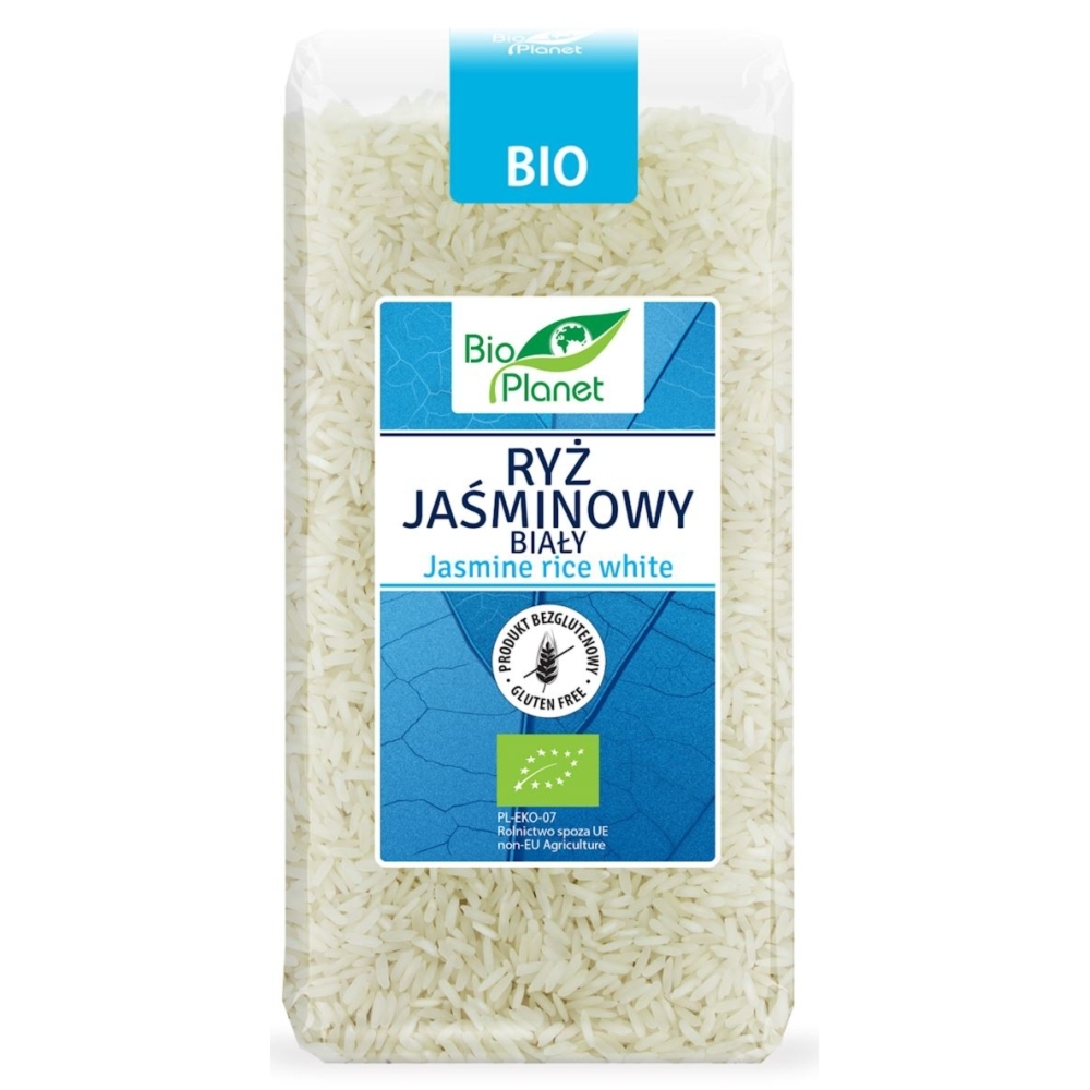 Ryż Jaśminowy Biały Bezglutenowy Bio 500 g - Bio Planet