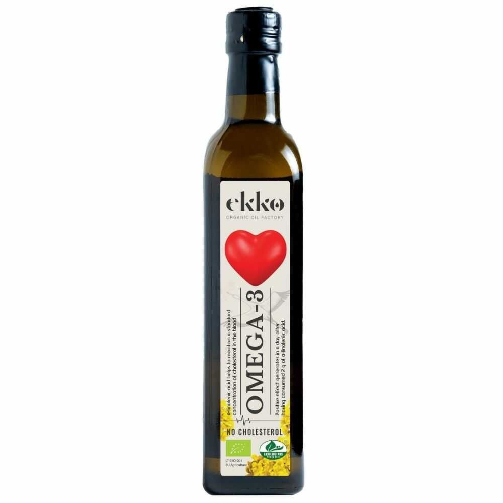 Olej Rzepakowo - Lniany Omega - 3 Bio 500 ml - Ekko