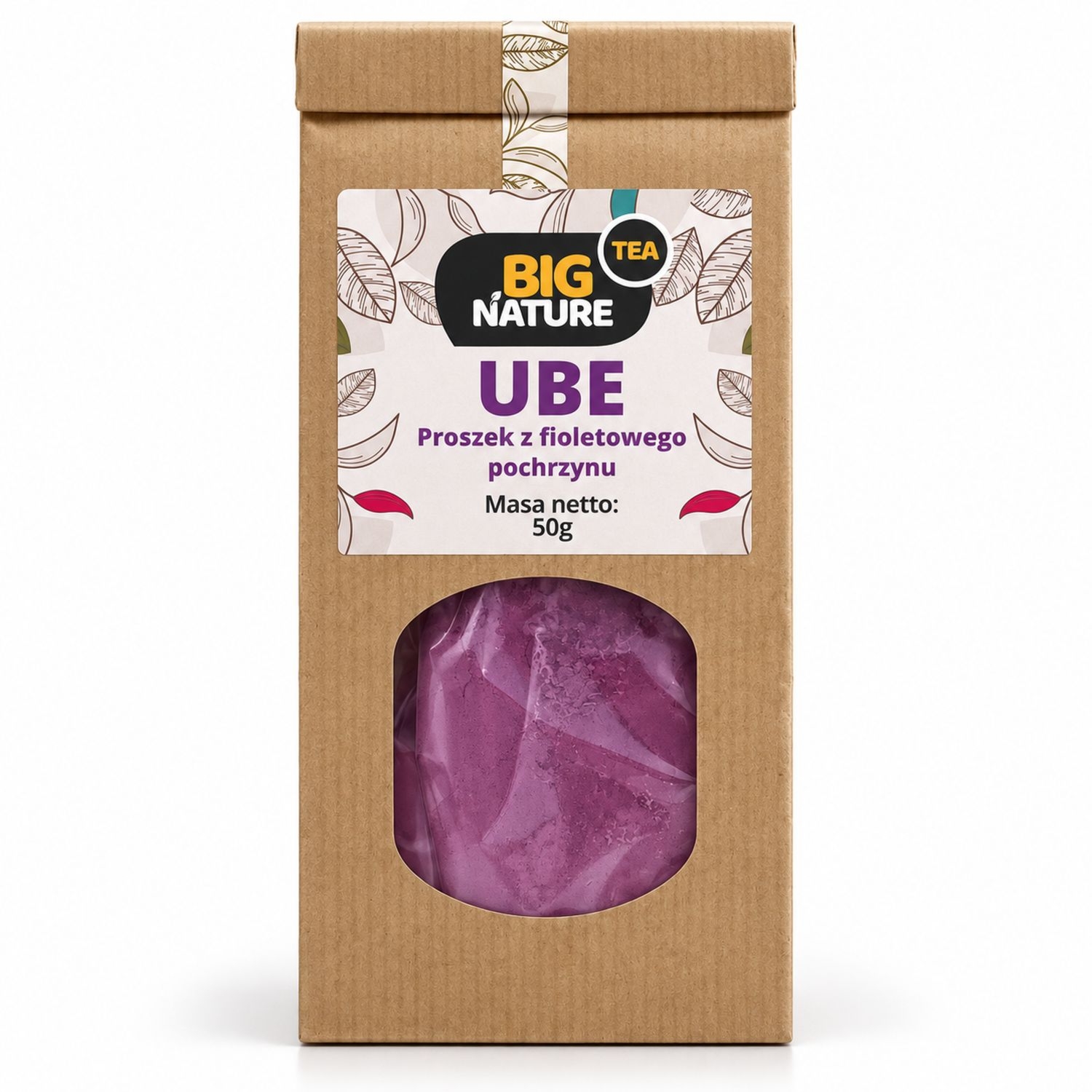 Ube Proszek z Fioletowego Pochrzynu 50 g - Big Nature