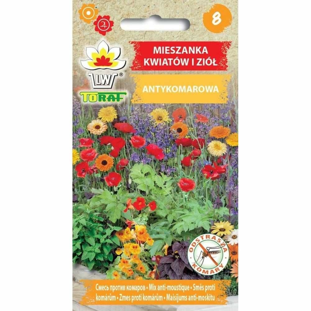 Mieszanka Kwiatów i Ziół ANTYKOMAROWA 1 g - Toraf
