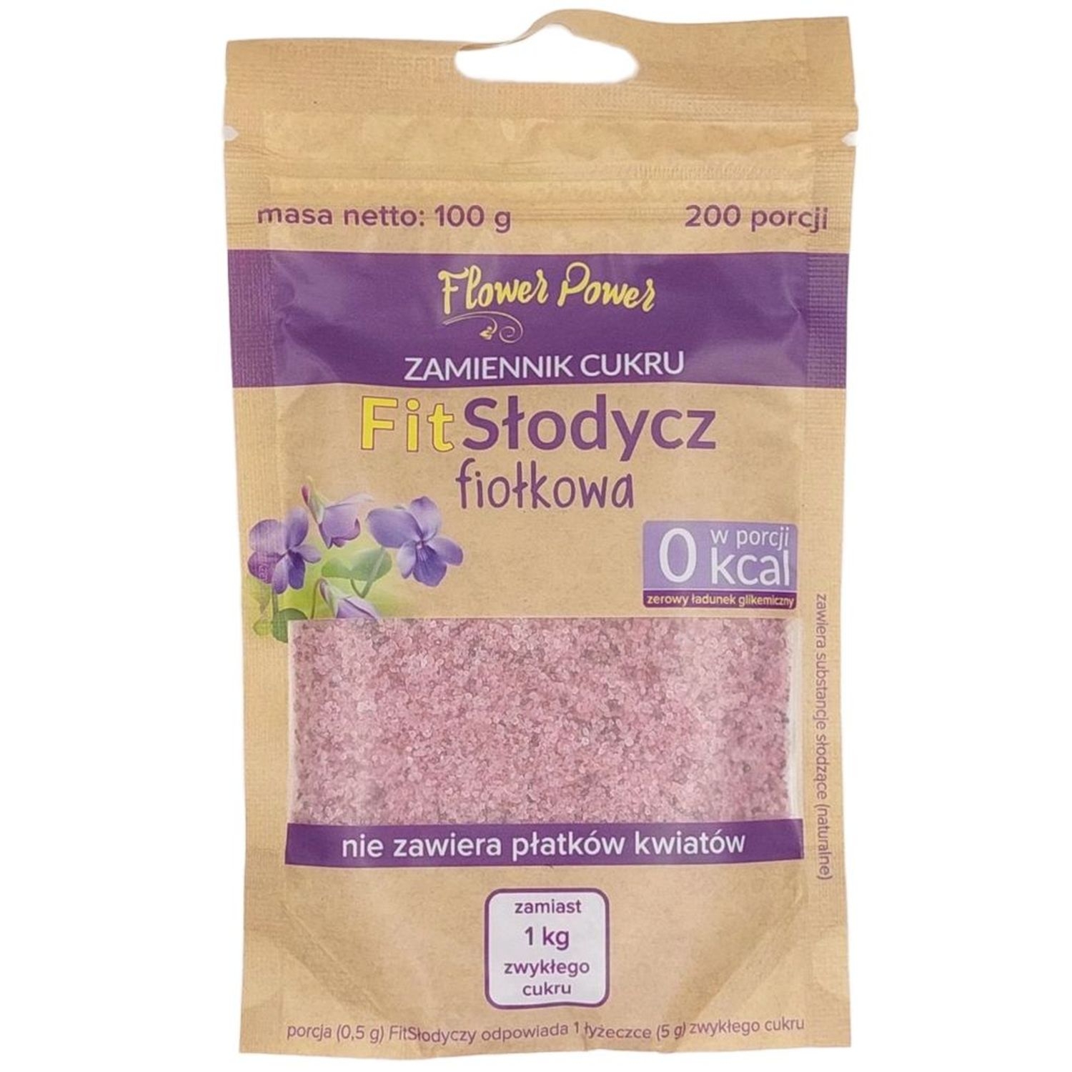 FitSłodycz Fiołkowa 100 g - Flower Power