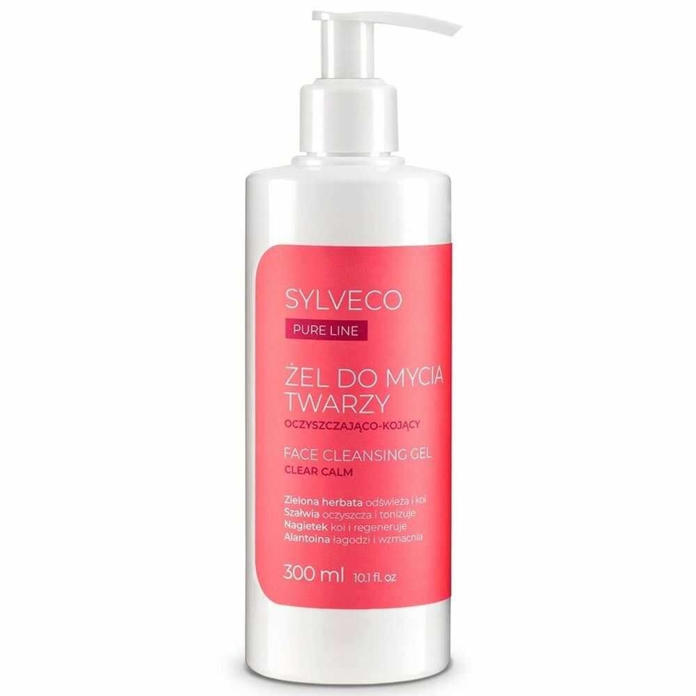 Żel do Mycia Twarzy Oczyszczająco- Kojący 300 ml - SYLVECO PURE LINE
