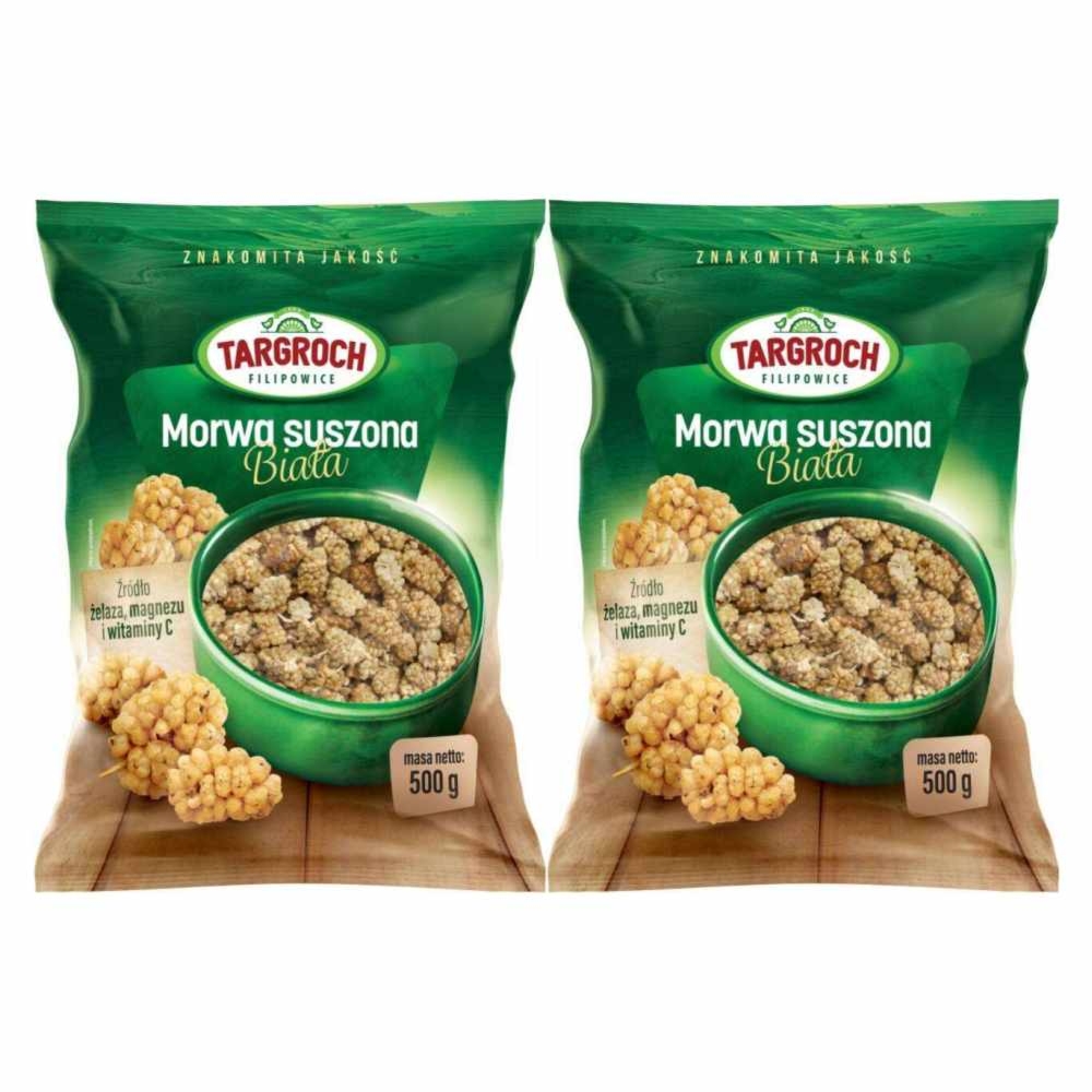2 x Morwa Biała Suszona 500 g - Targroch