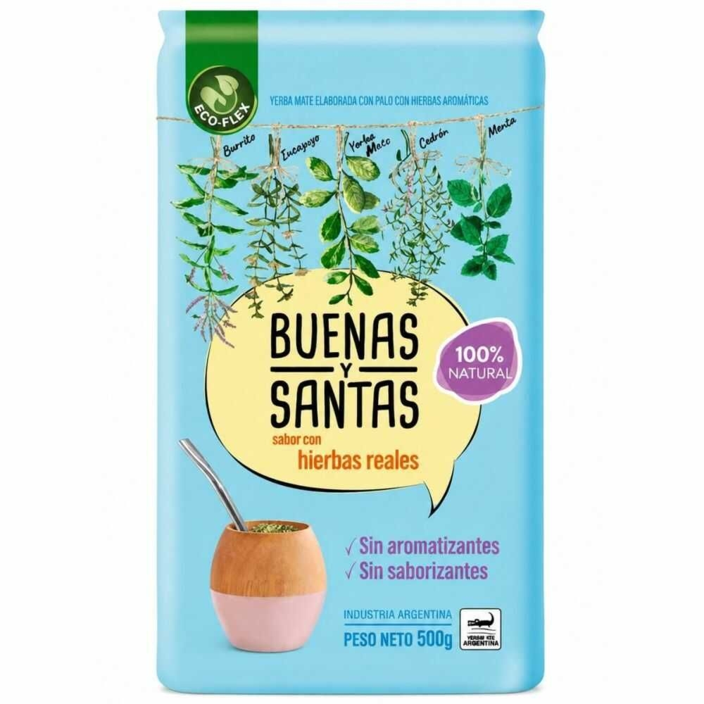 Yerba Mate Buenas y Santas 500 g