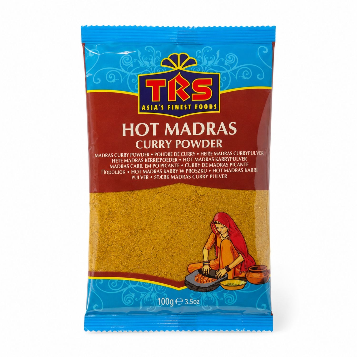 Mieszanka Przypraw Hot Madras Curry 100 g - TRS