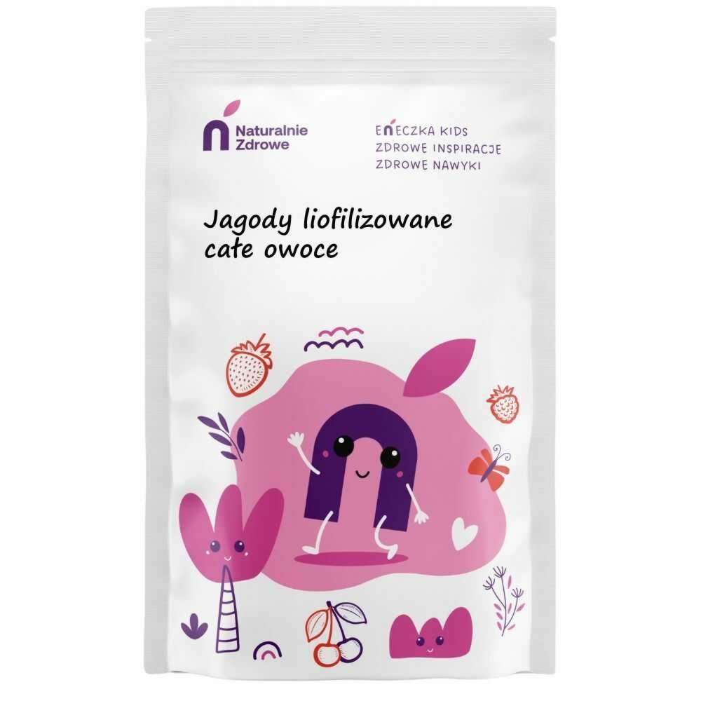 Jagody Liofilizowane Całe Owoce 20 g - Eneczka Kids