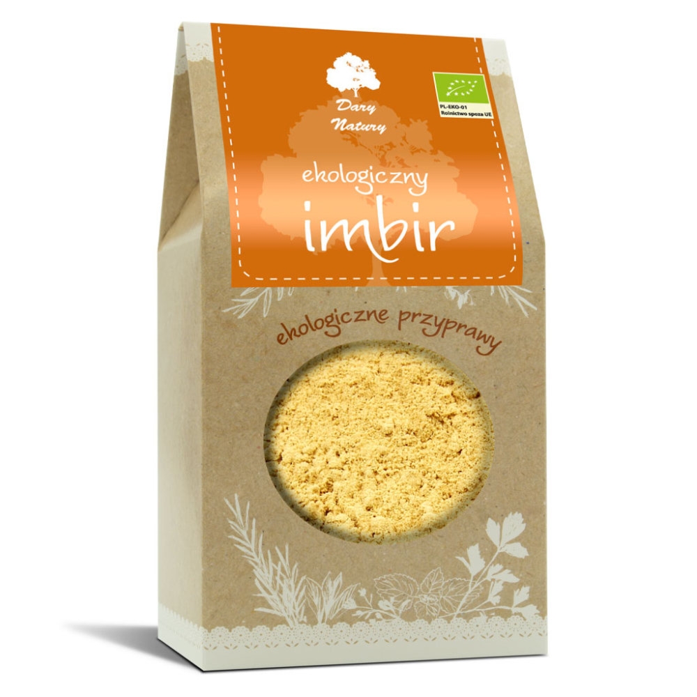 Imbir Mielony Bio 200 g - Dary Natury