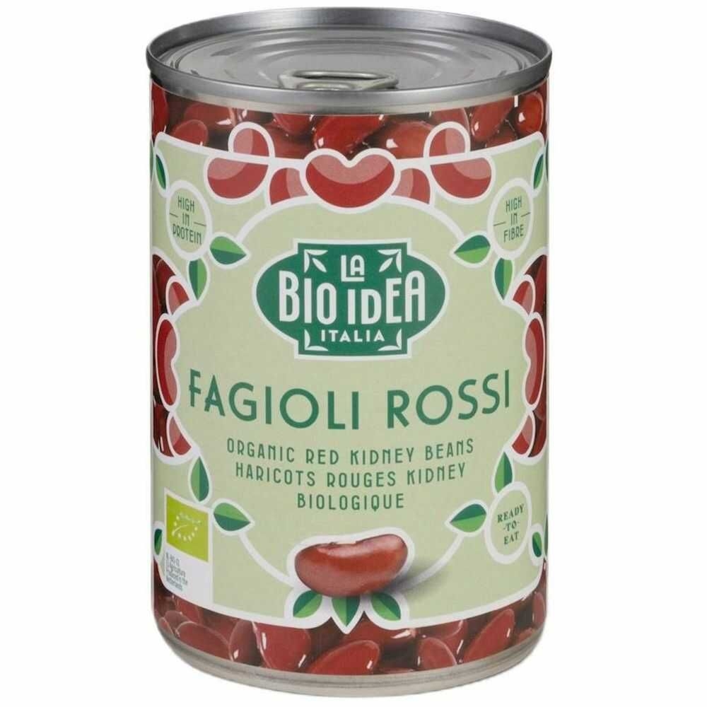 Czerwona Fasola Kidney Bio 400 g (240 g) - La Bio Idea - Fasolka Eko w Puszce
