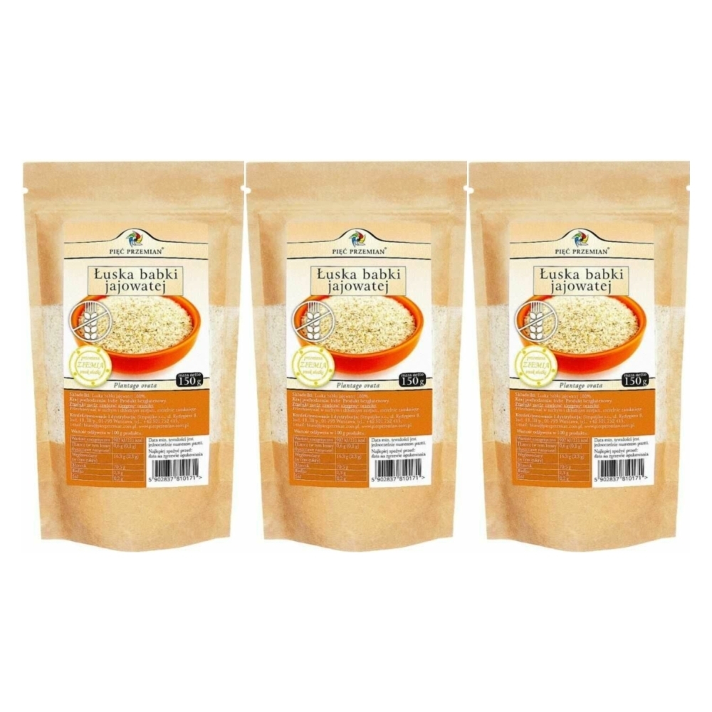 3 x Łuska Babki Jajowatej 150 g - Pięć Przemian