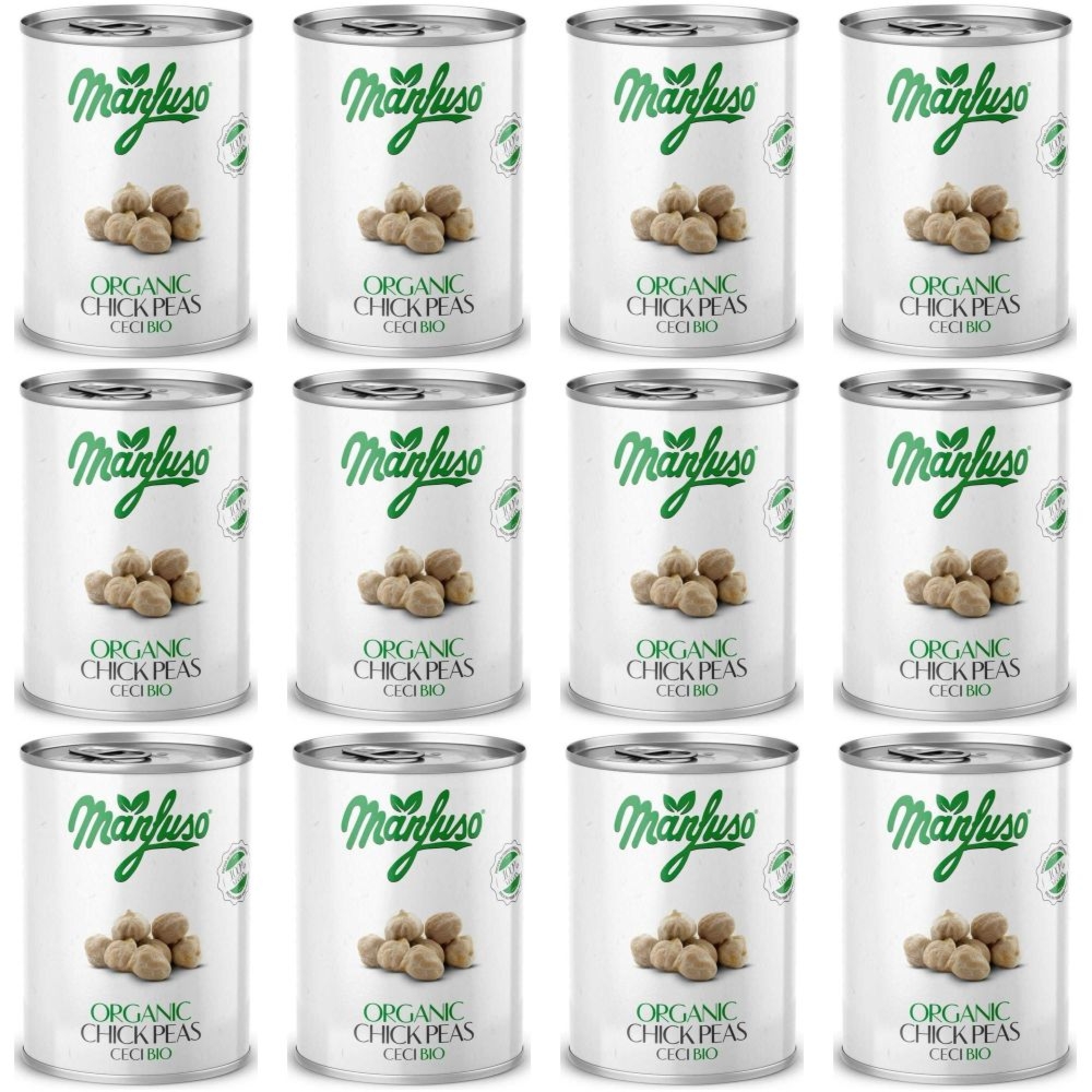 12 x Ciecierzyca w Zalewie Bio 400 g (240 g) - Manfuso
