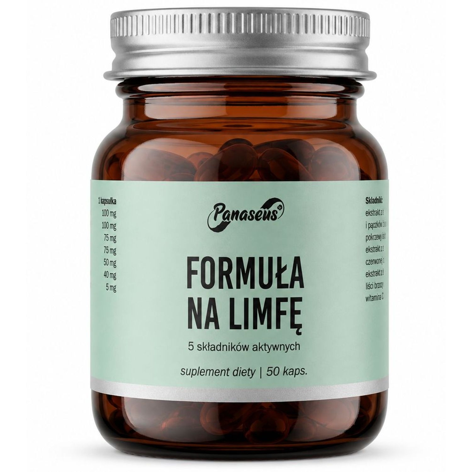 Formuła na Limfę 50 Kapsułek - Panaseus