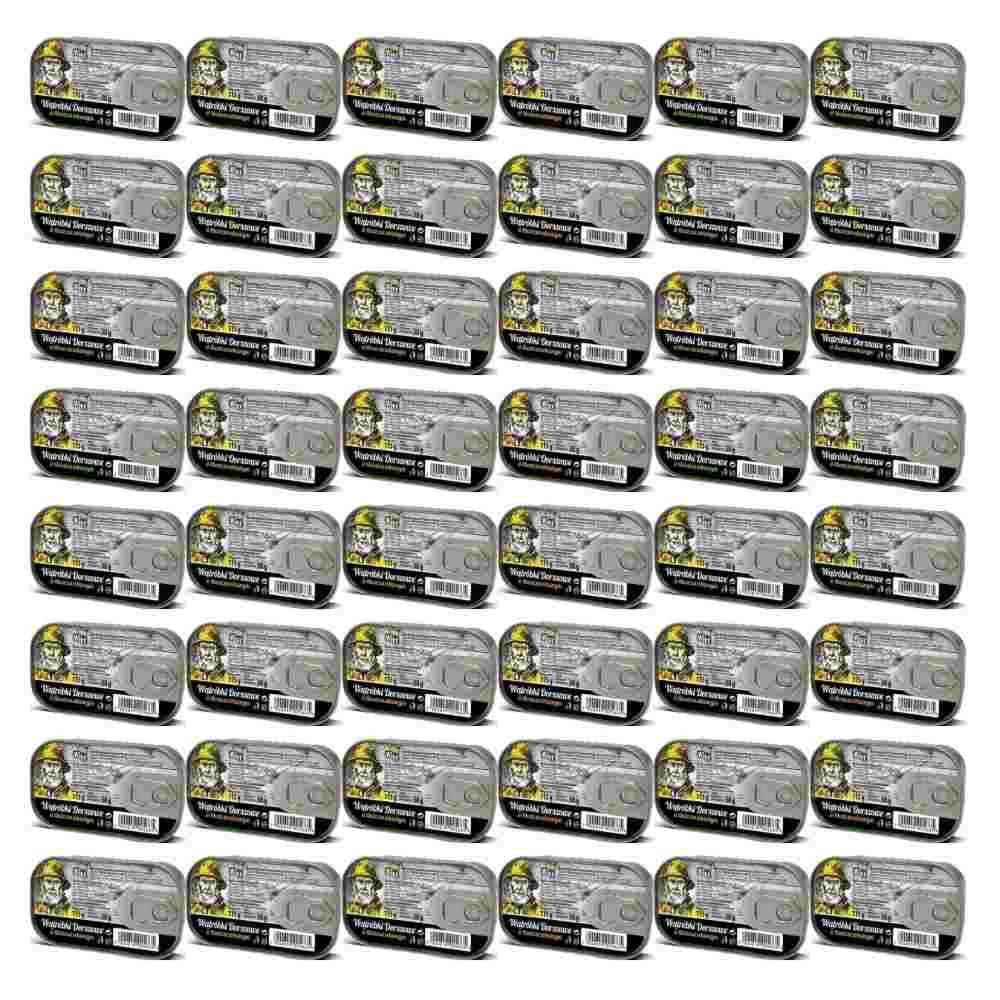 48 x Wątróbka z Dorsza w Tłuszczu Własnym 115 g (58 g) - Kier - Wątróbki dorszowe