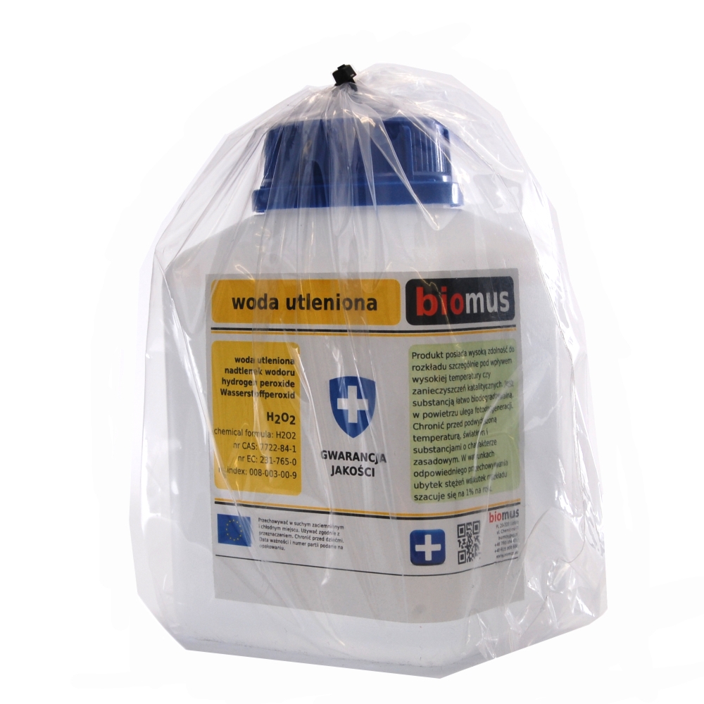 Woda Utleniona 3% H2O2 Nadtlenek Wodoru 500 ml - Biomus
