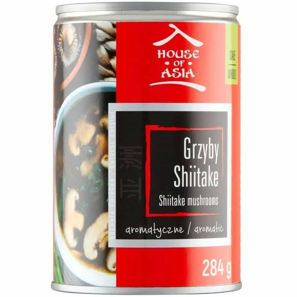 Grzyby Shiitake w Zalewie 284 g (156 g) - House of Asia