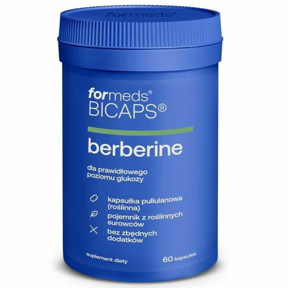 Фото - Вітаміни й мінерали Formeds Bicaps Berberine 60 kapsułek  
