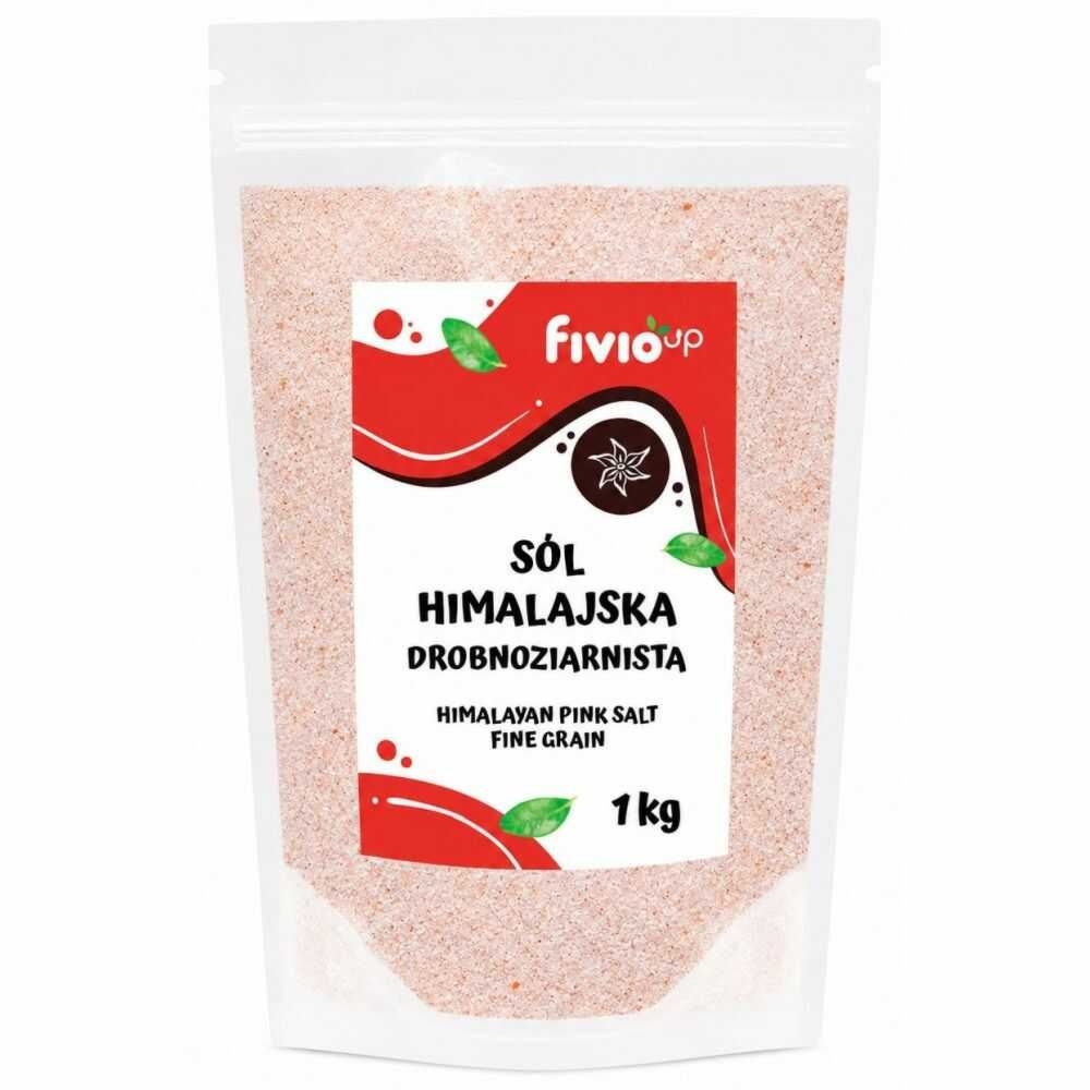 Sól Himalajska Drobnoziarnista 1 kg - Fivio Up