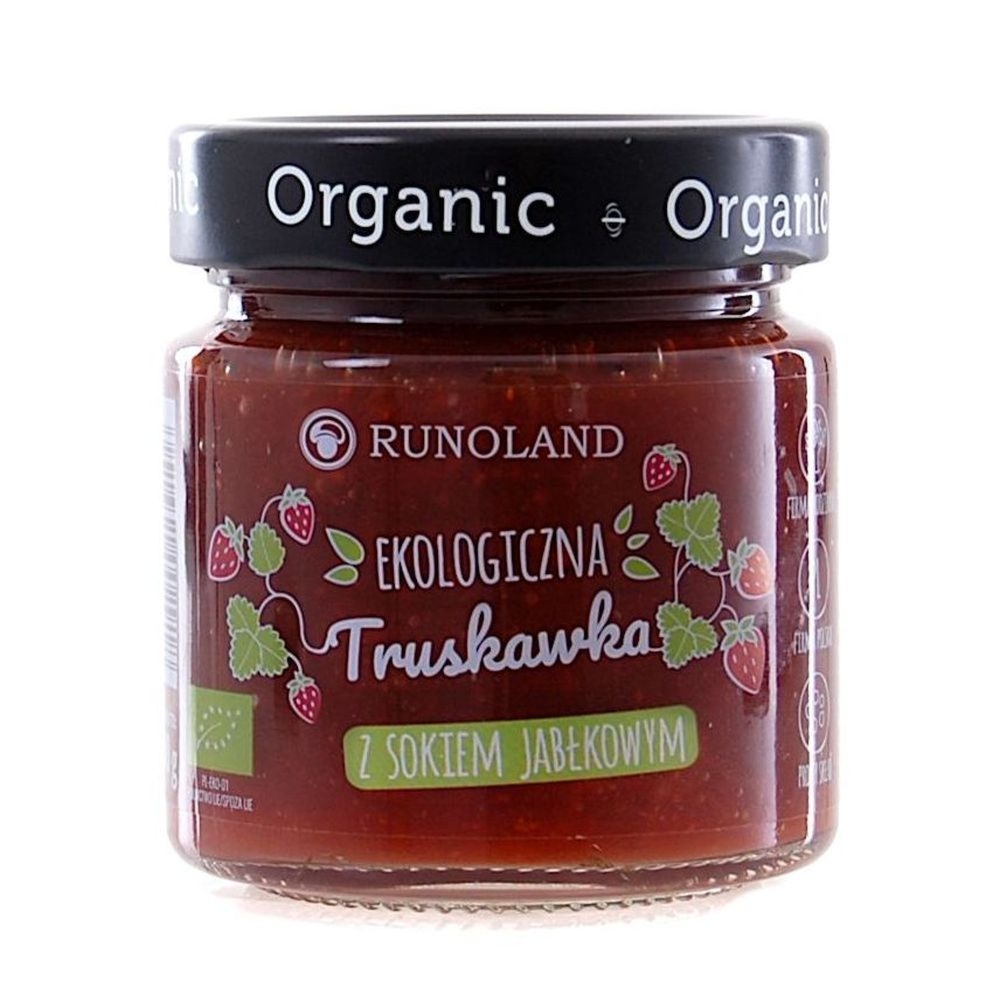 Truskawka z Sokiem Jabłkowym Eko 200 g - Runoland